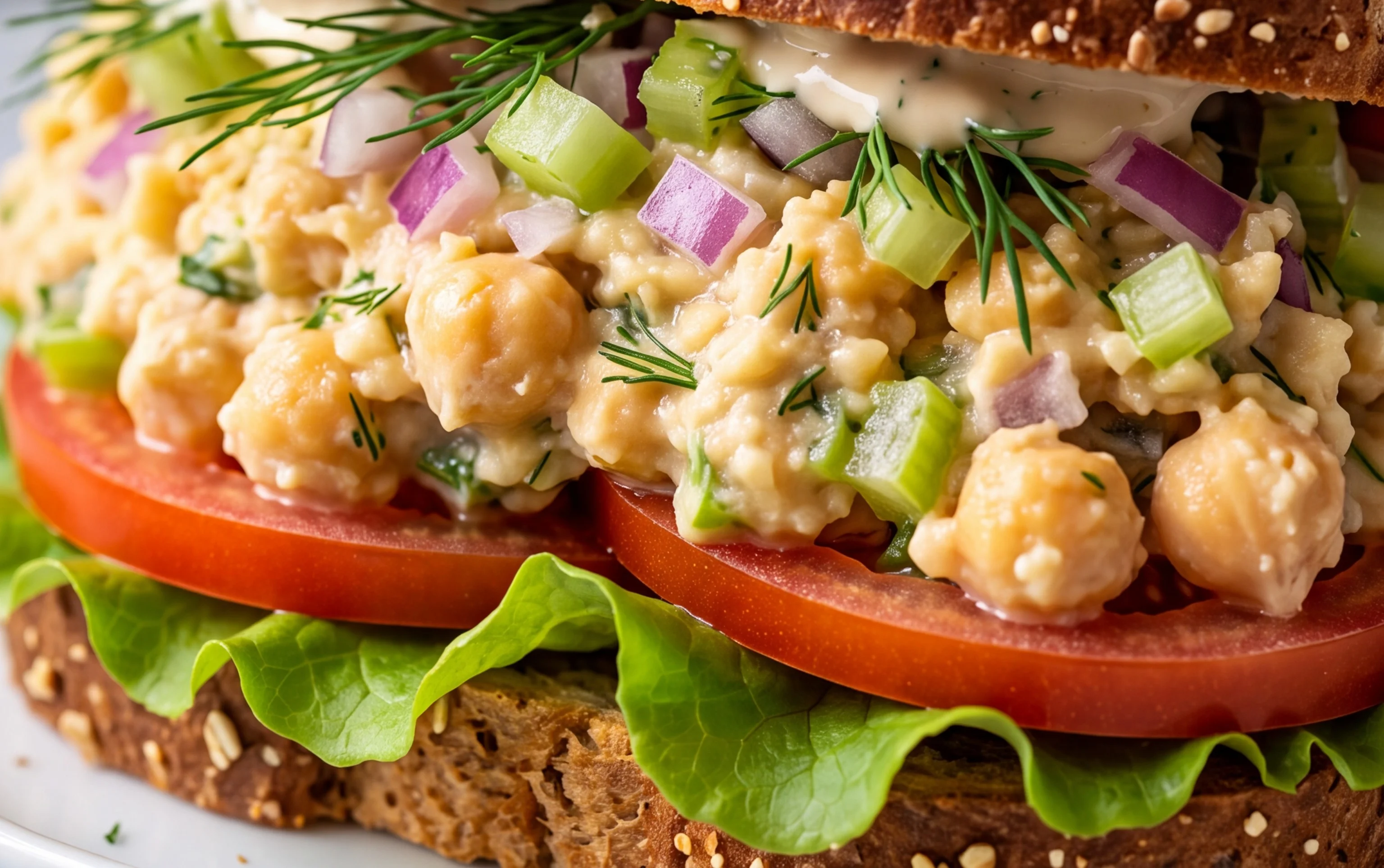 Chickpea Salad Sandwich